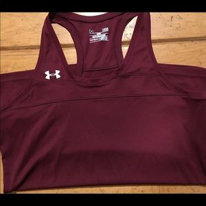 Woman’s under Armour tank top.